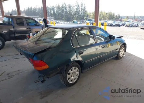 1998 Honda Civic Lx из США, поврежденный, VIN 2HGEJ6676WH515052